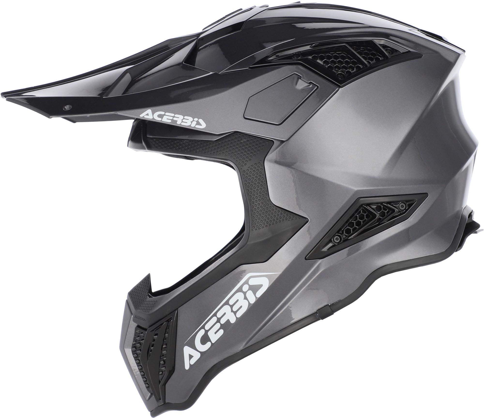 Acerbis Airstrike-X Casco da motocross Argento/Grigio M (57/58) Figura 3