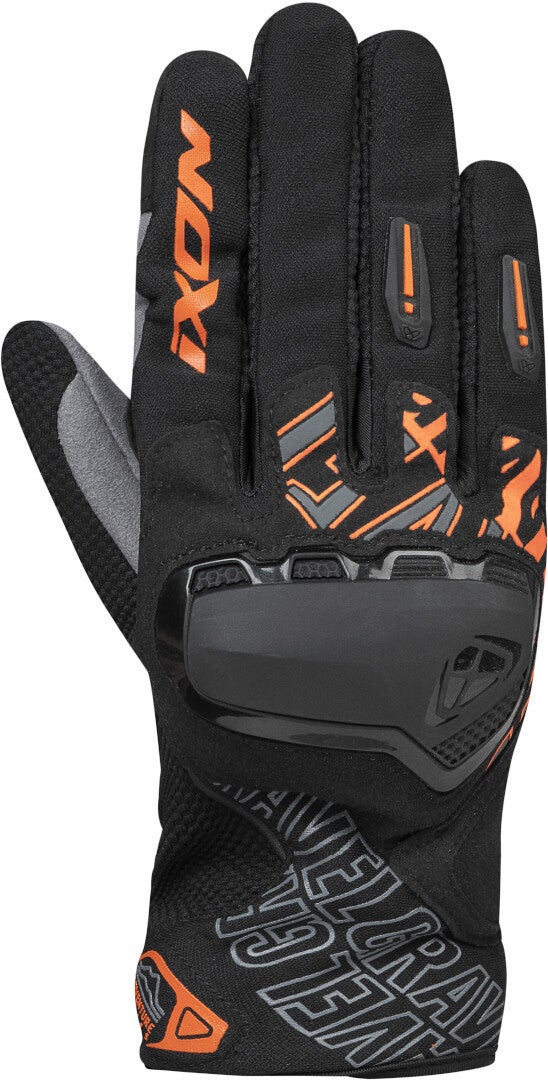 Ixon Gravel Motorcykel handsker sort/orange 3XL Figur 1