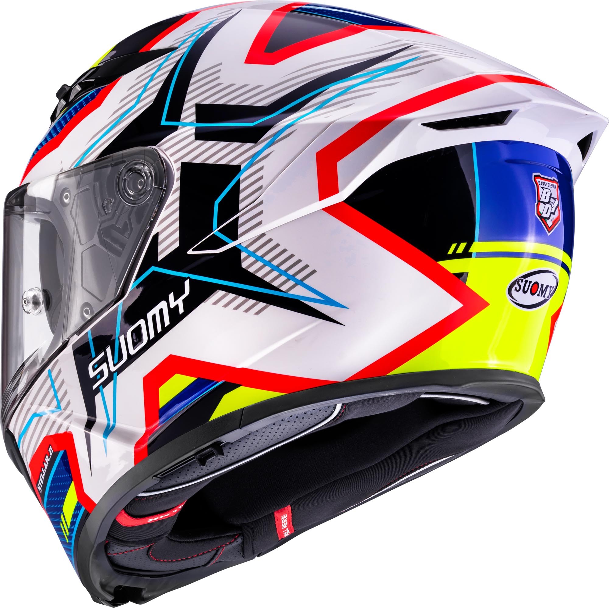 Suomy Stellar 2 Blackstar Helmet white/blue XL (61/62) Figure 3
