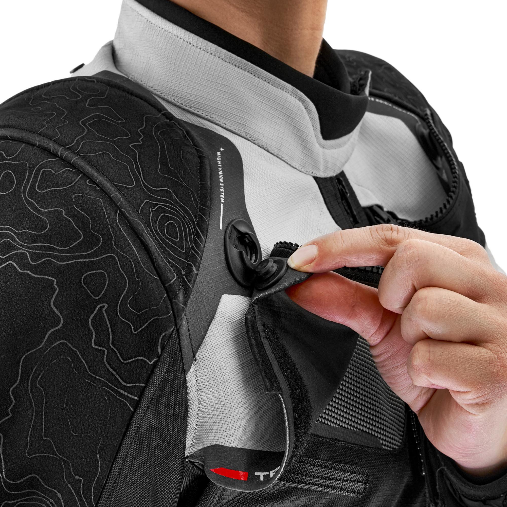 SHIMA Tracker Damen Motorrad Textiljacken weiß/grau/rot XL Abbildung 15