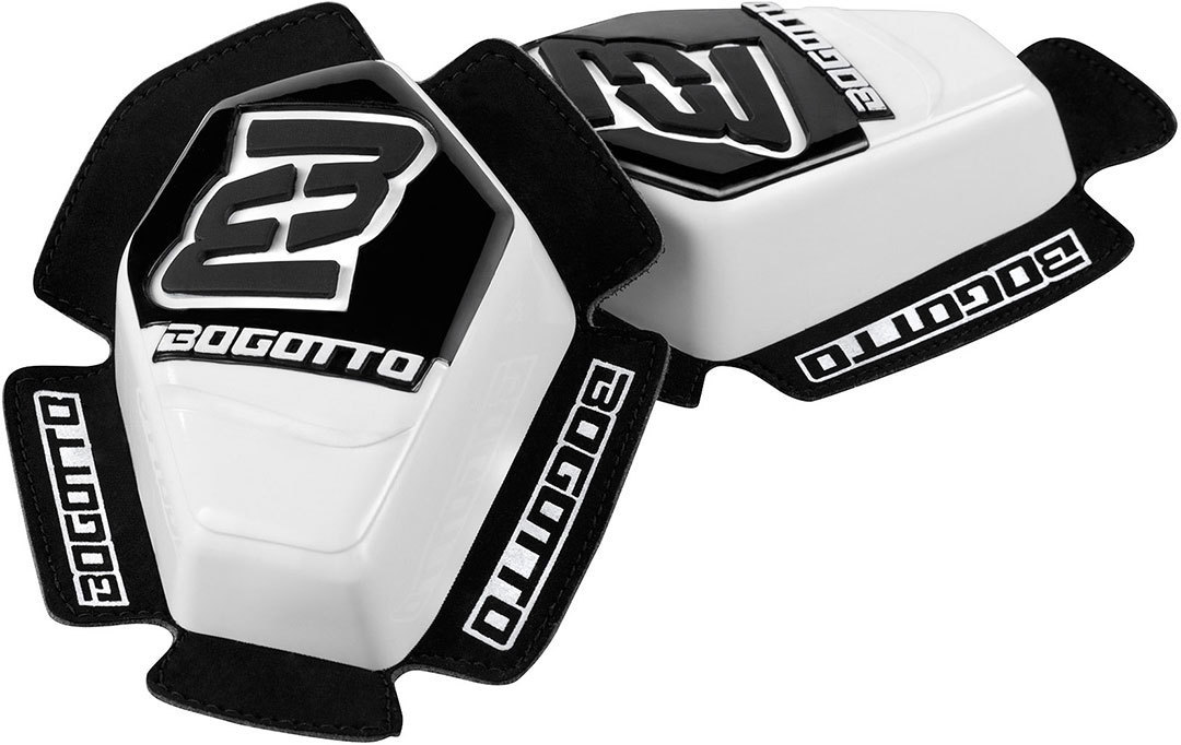 Bogotto Sport Knee Slider Alb/Negru Figura 1