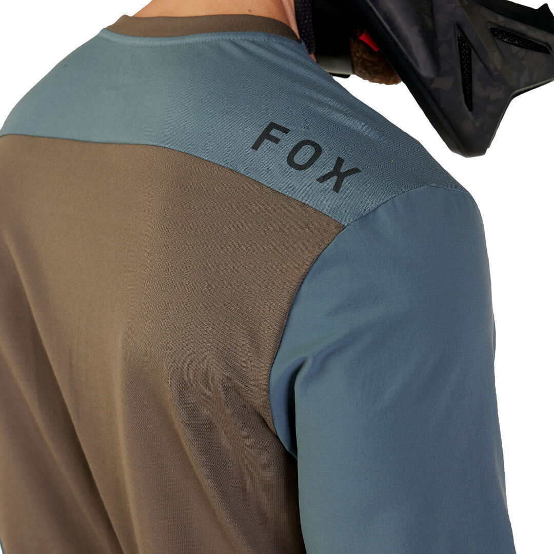 FOX Defend 2023 Tricou de motocross gri/maro XL Figura 5