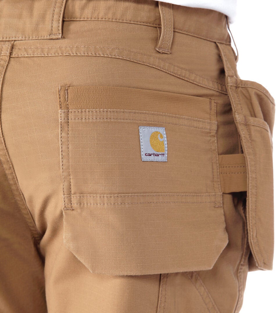 Carhartt Relaxed Straight Steel Rugged Flex Ripstop Double-Front Cargo Pants brown 38/30 Figure 4