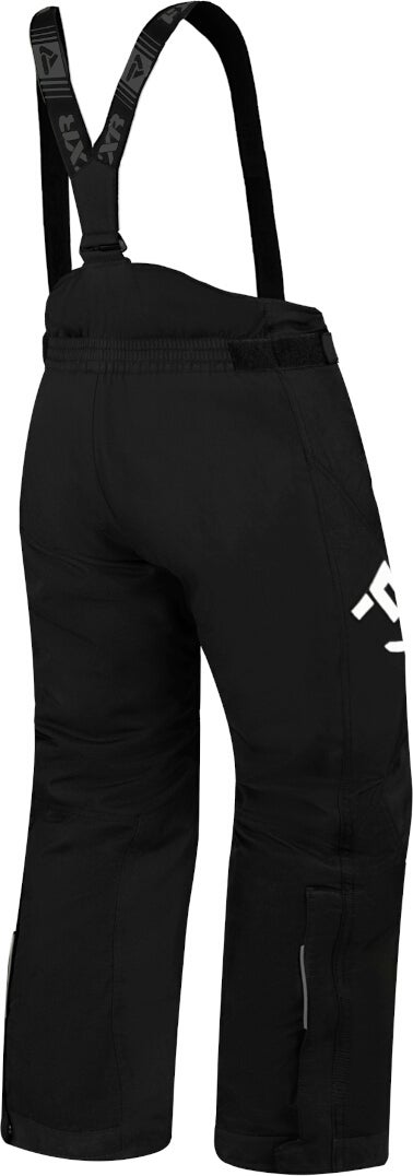 FXR Clutch 2023 Jovens Snowmobile Bib Pants preto/branco 12 Figura 2