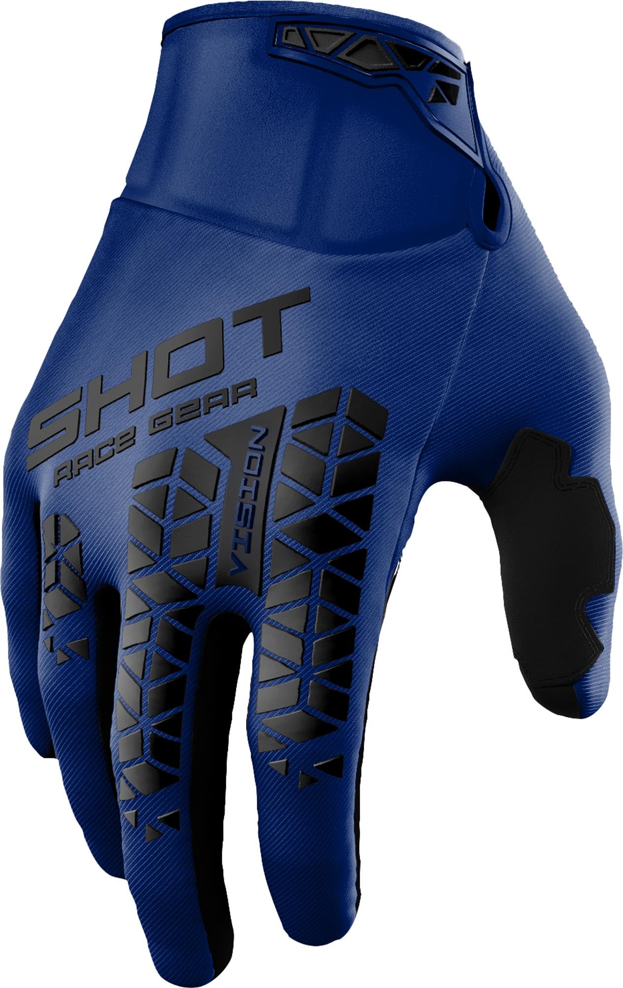 Shot Vision Tech Motocross hansker blå 11 Figur 1