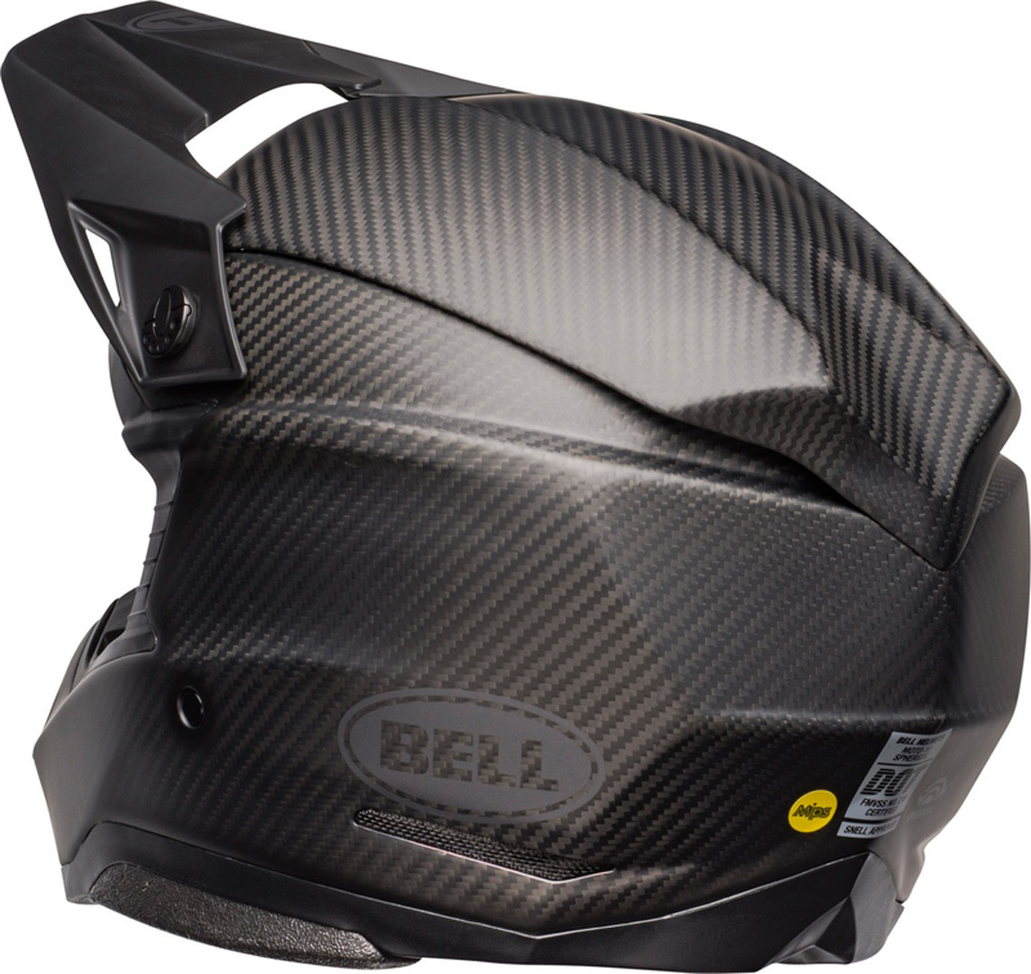 Bell Moto-10 Spherical Solid Cască de motocross Black matt L (58/59) Figura 6