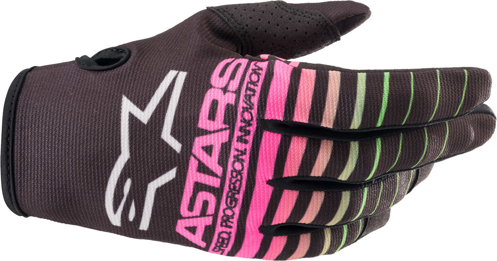 Alpinestars Radar 22 Motocross handsker sort/grøn L Figur 1