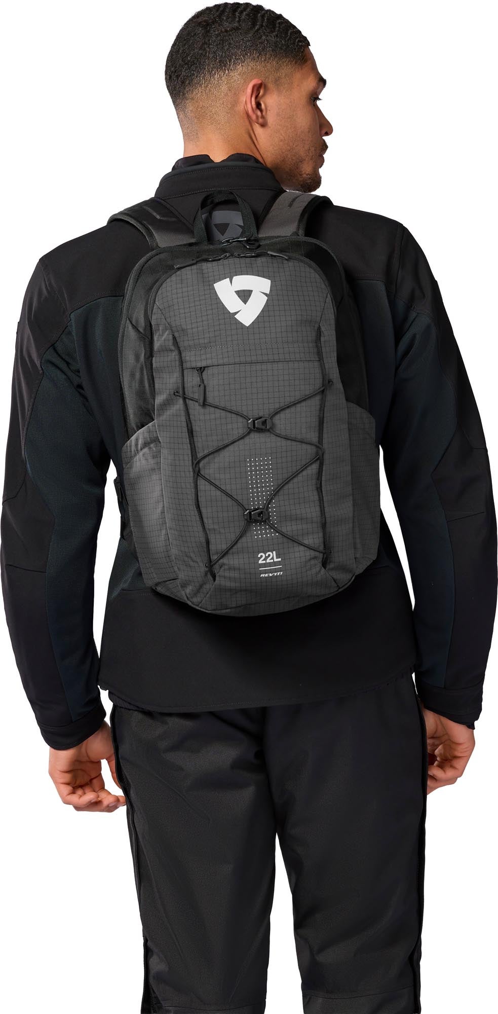 Revit Saroa Rucksack grau/schwarz Abbildung 3