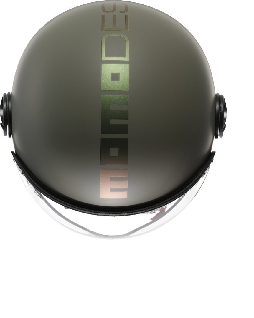 MOMO FGTR Classic Flip 2.0 Jethjelm Green Matt L (59/60) Figur 7