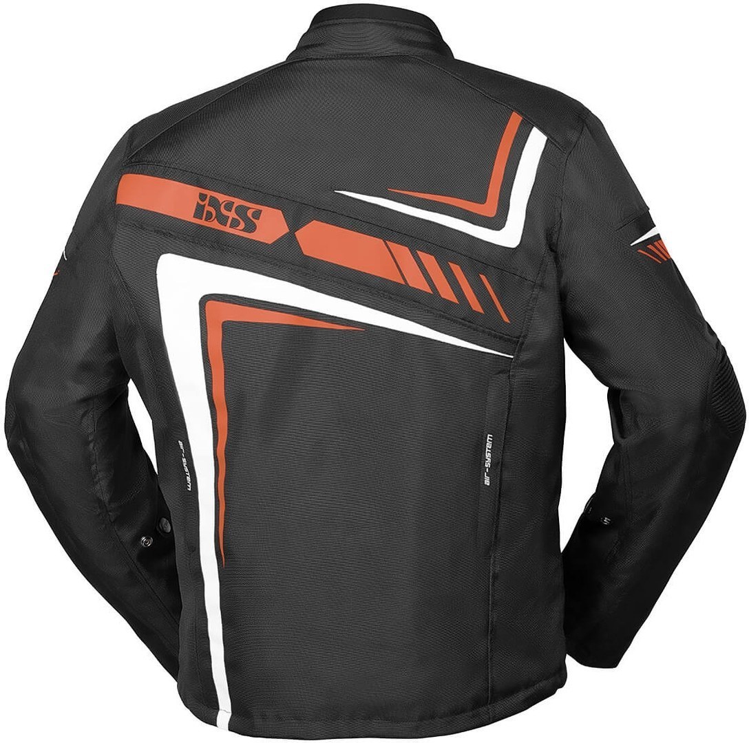 IXS Sport RS-400-ST 2.0 Motorrad Textiljacke schwarz/orange M Abbildung 2