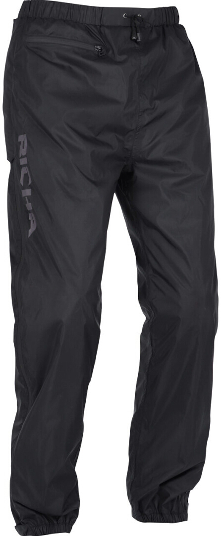 Richa Side-Zip Motorcycle Rain Pants black M Figure 1