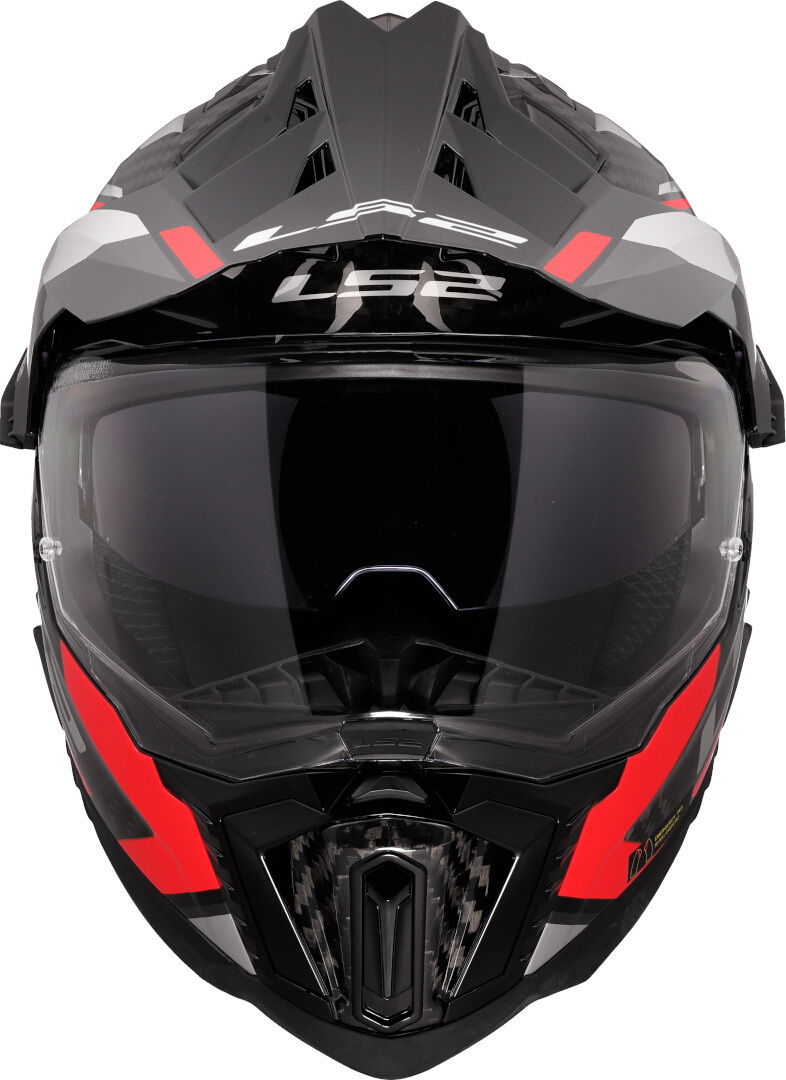 LS2 MX701 Explorer Carbon Frontier II Casco da motocross carbonio/rosso S (55/56) Figura 8