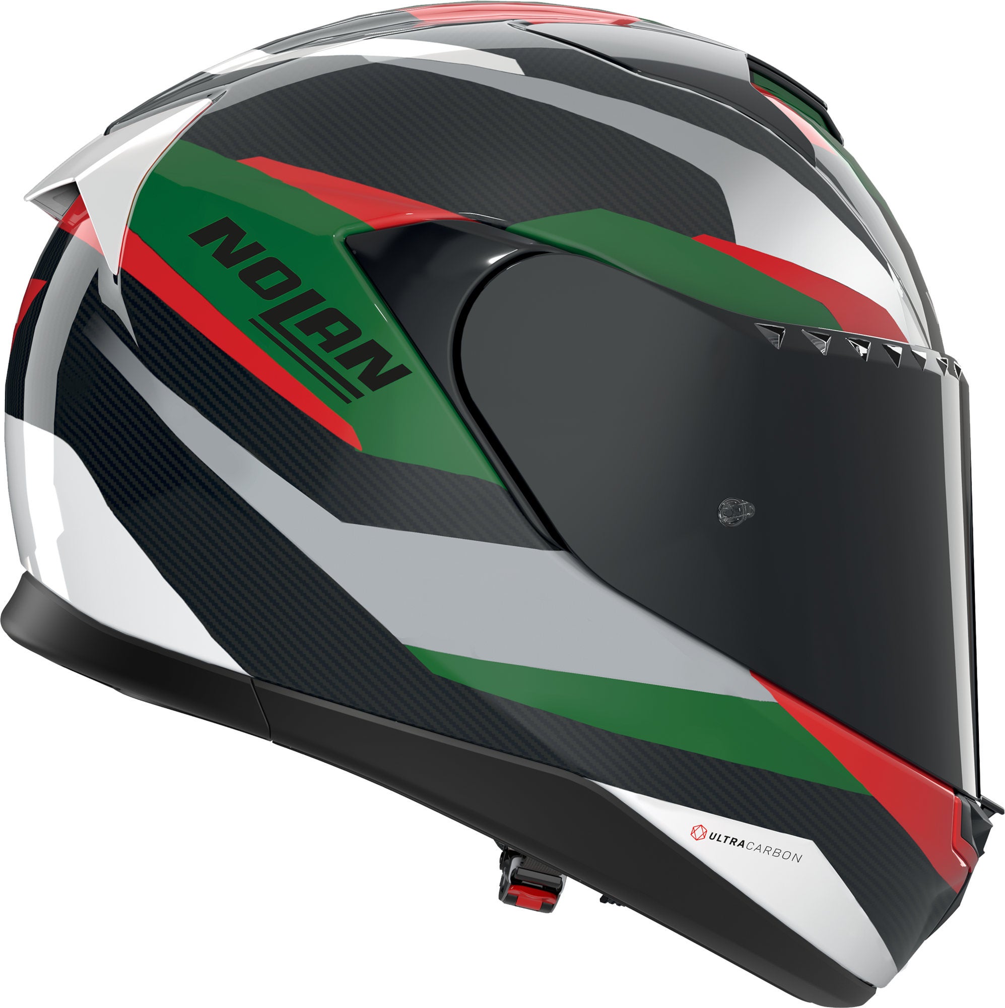 Side view of Nolan X-904 Ultra Carbon Calibro Helmet