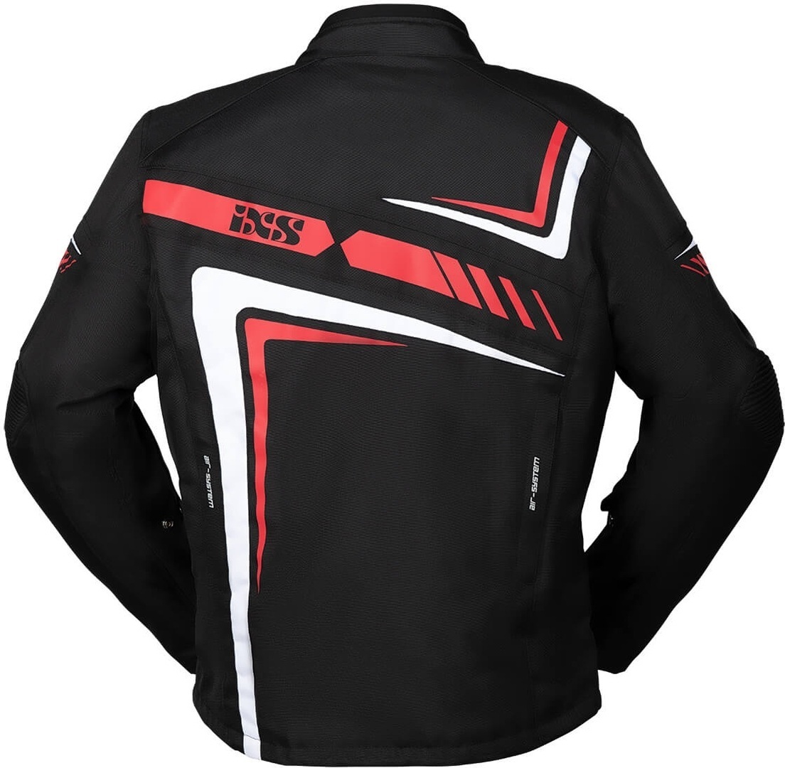 IXS Sport RS-400-ST 2.0 Motorcycle Textile Jacket black/red/white M Figure 2