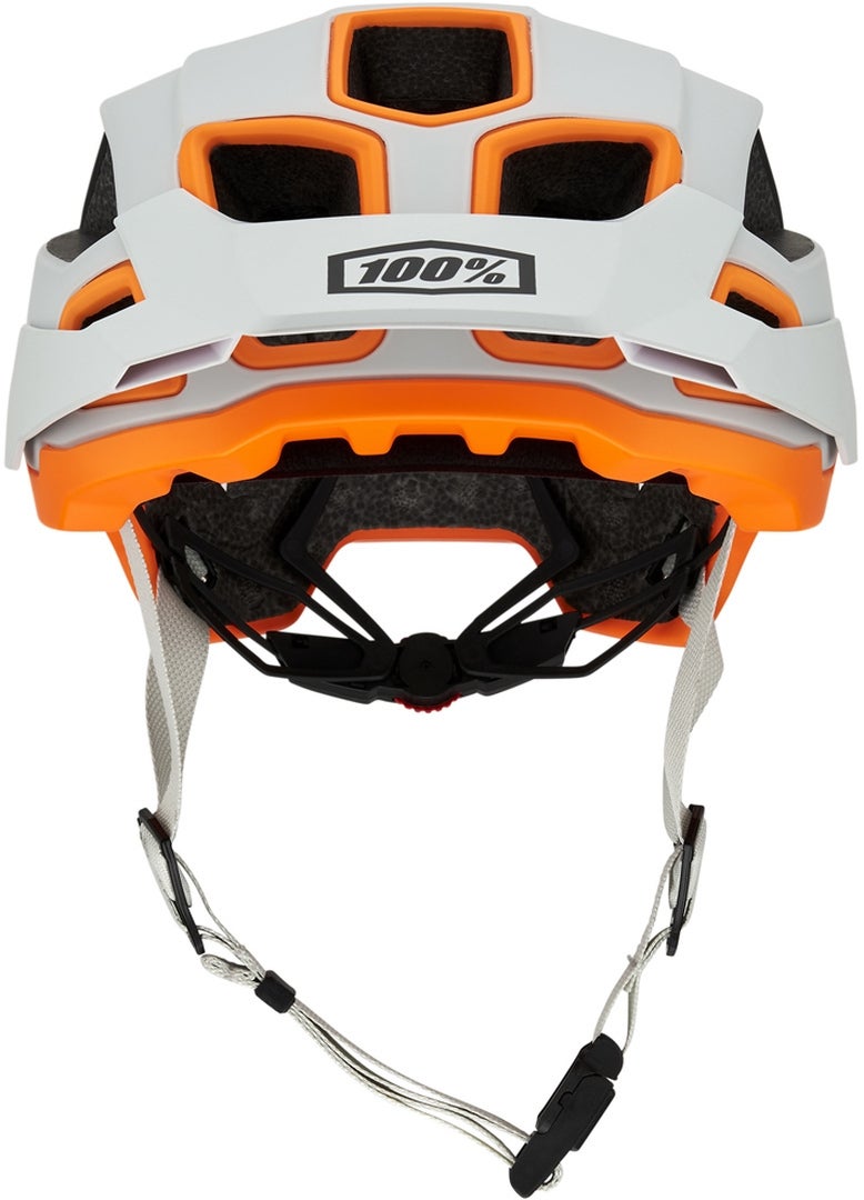 100% Altec Bicycle Helmet grey/orange S/M (55-59) Figure 3