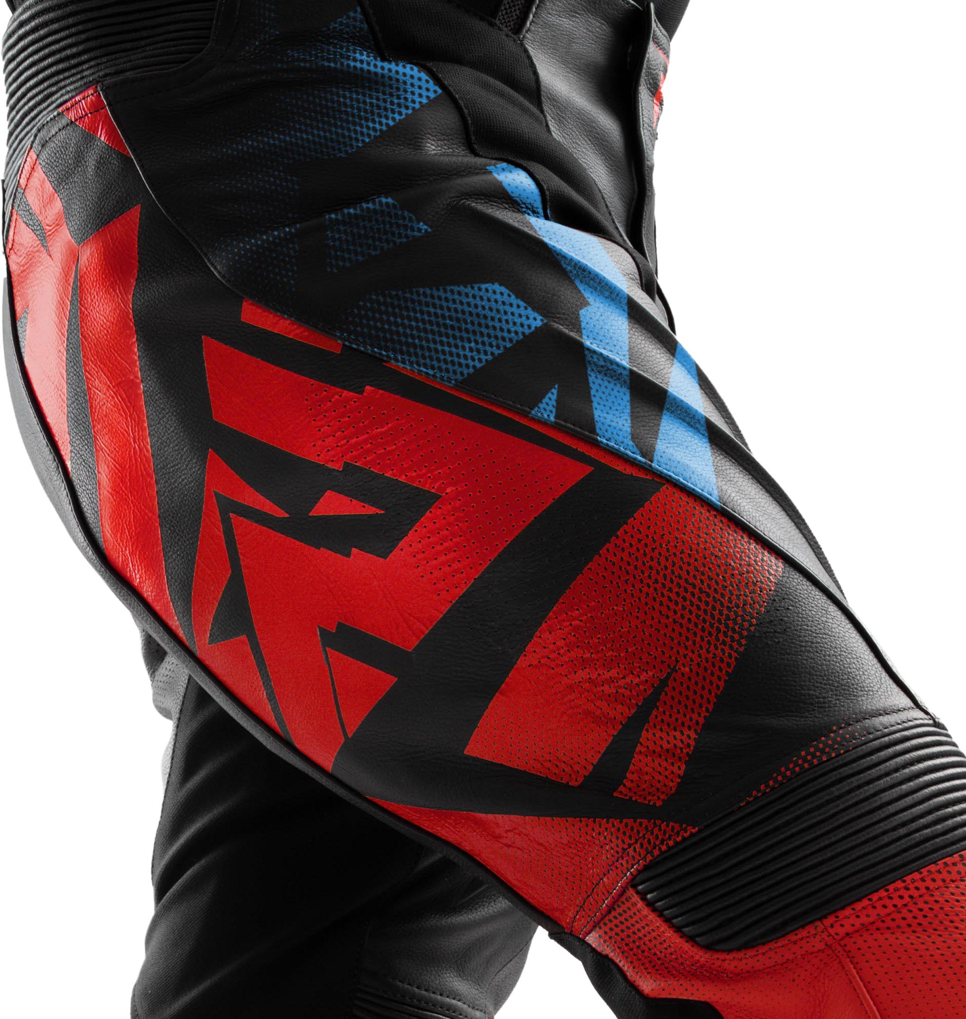 Side view of Rebelhorn Inferno Motorcycle Leather Pants