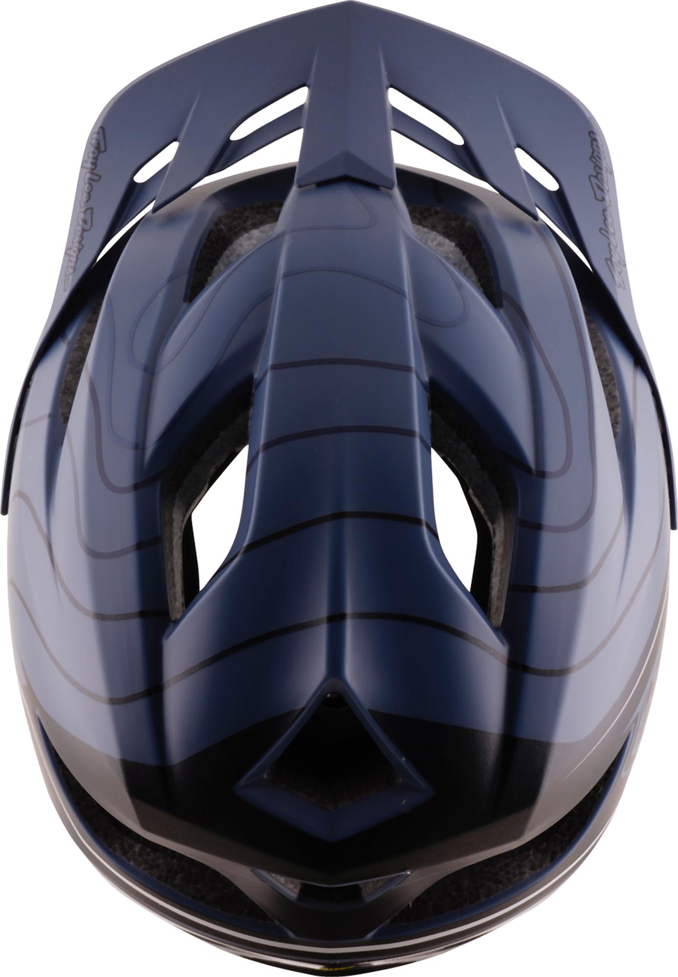 Troy Lee Designs Flowline SE MIPS Dipped Bicycle Helmet blue/black XS-S (53/56) Figure 8