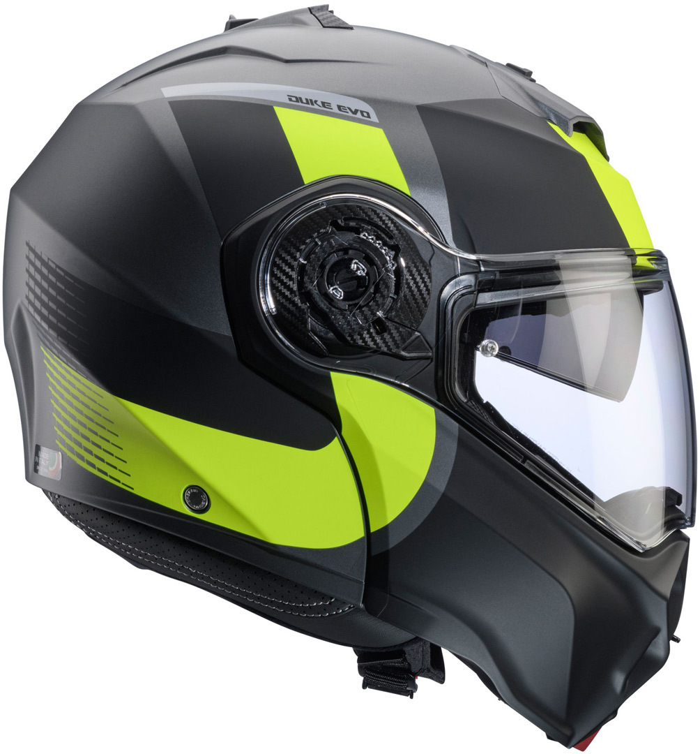 Caberg Duke Evo Indy Hjelm grå mat/gul S (55/56) Figur 3