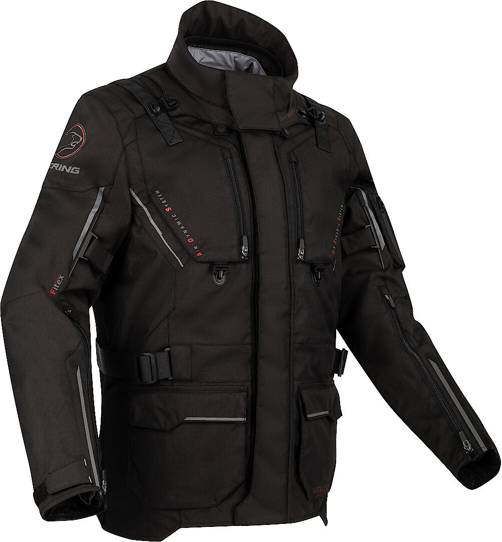 Bering Nordkapp Motorcycle Textile Jacket black L Figure 1
