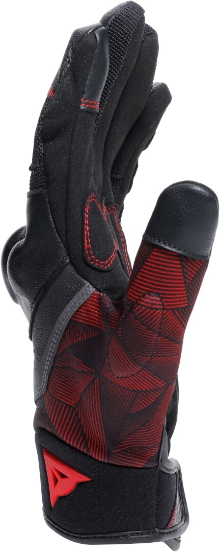 Dainese Ermex Motorrad Handschuhe schwarz/rot S Abbildung 4