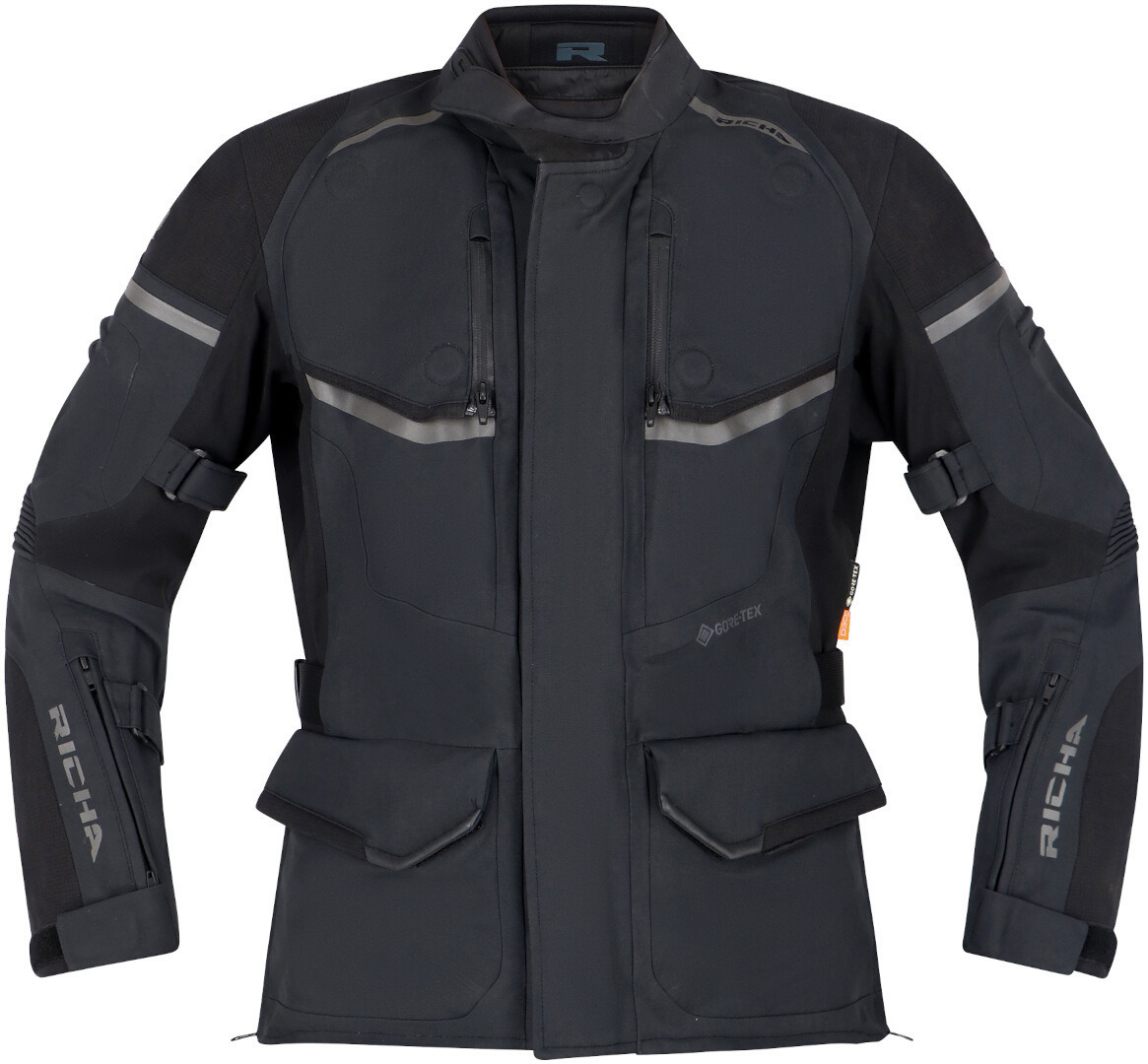 Richa Atlantic 2 Gore-Tex imperméable à l’eau dames moto textile veste noir M Figure 2