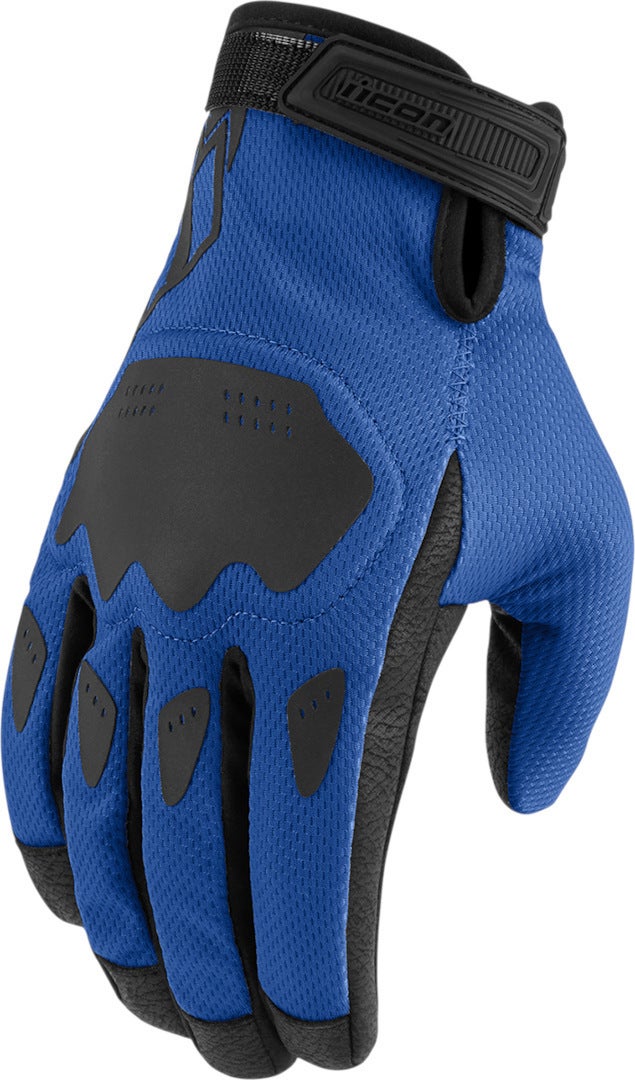 Icon Hooligan Gants de moto bleu 3XL Figure 1