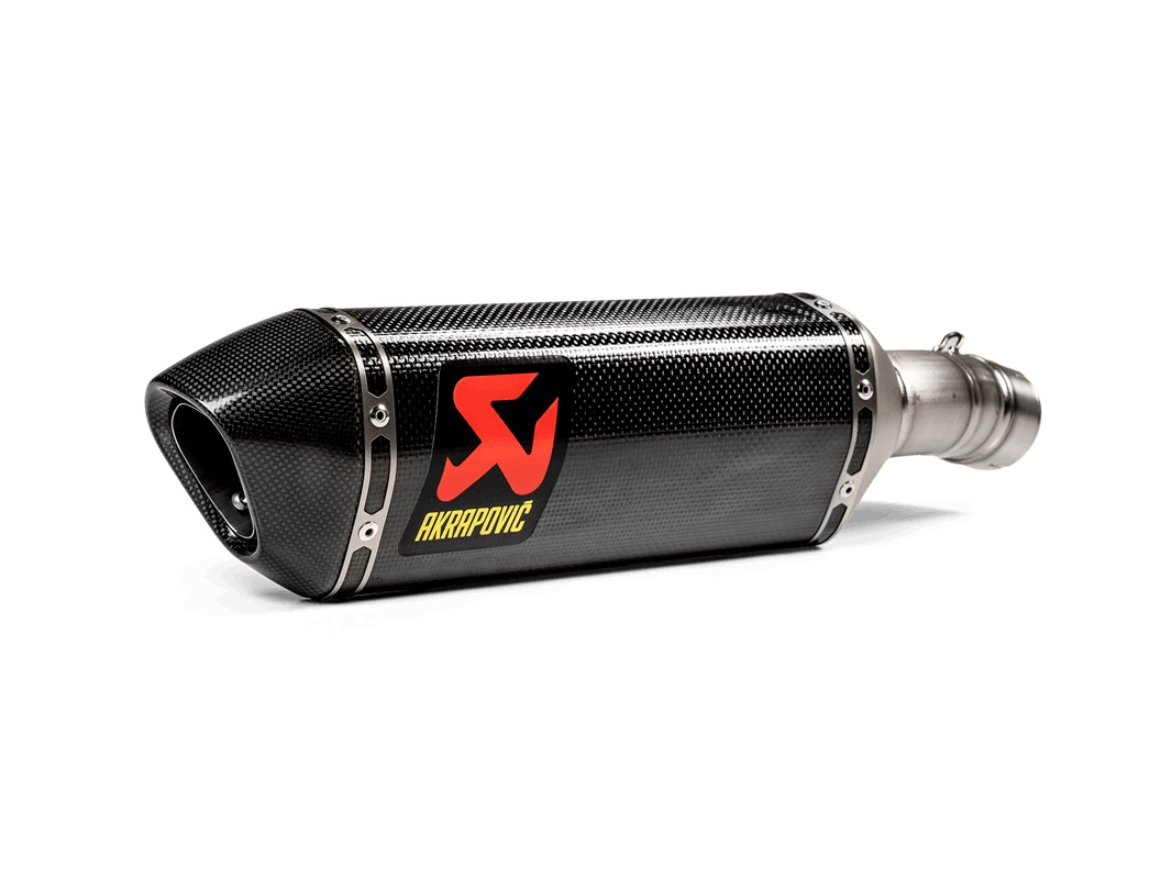 Akrapovic Slip-On Line Amortizor spate din carbon Figura 1