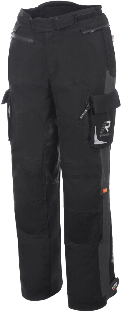 Rukka VentuRina pantaloni textile impermeabili pentru motociclete negru/gri închis Short 40 Figura 1