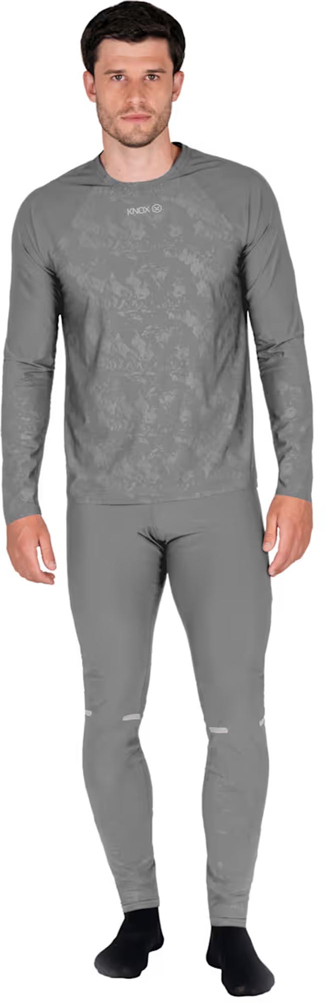 Knox Dual Active Base Layer Langarm Funktionshirt grau M Abbildung 2