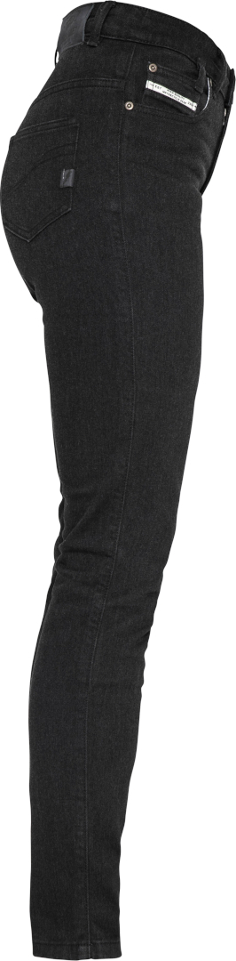 John Doe Jane High Mono XTM Damer Motorcykel Jeans svart 26/34 Figur 6