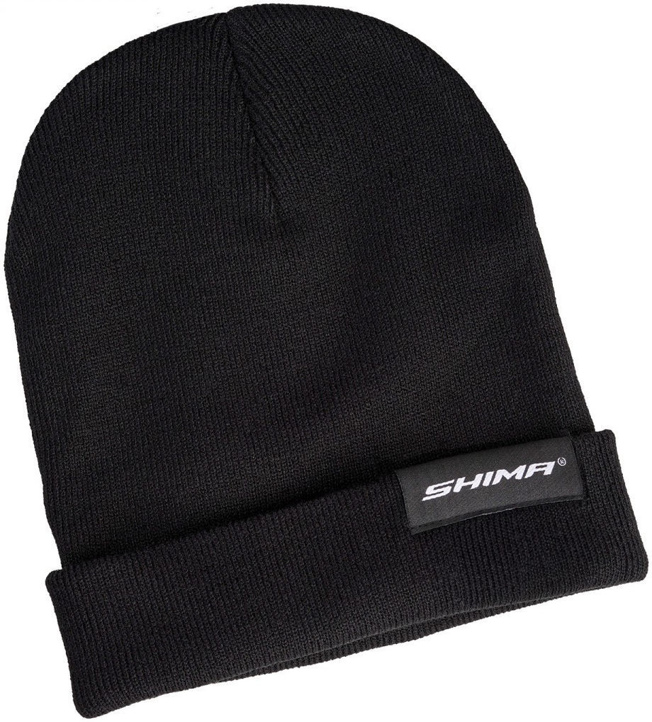 SHIMA Label Beanie negru Figura 1
