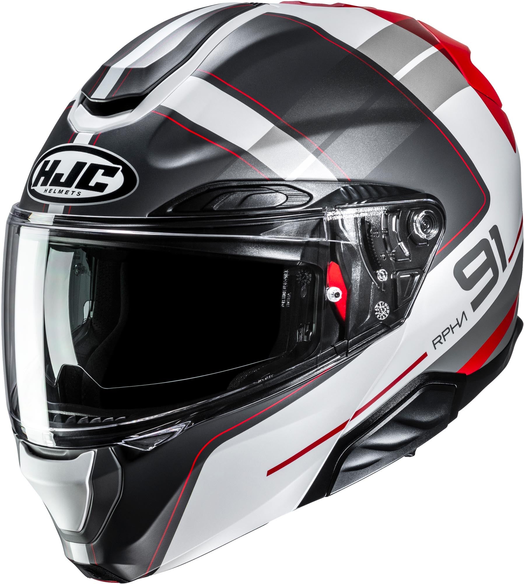 HJC RPHA 91 Riu Helmet black/grey/red S (55/56) Figure 1