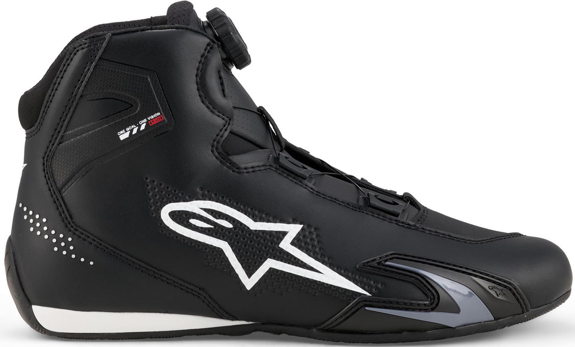 Alpinestars Celer Motorcykelsko Sort/hvid 9,5 Figur 4