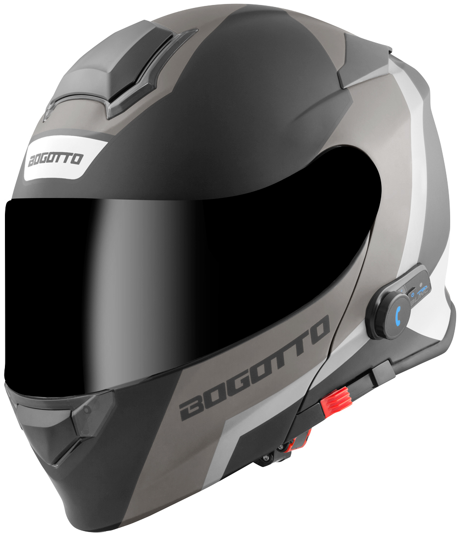 Bogotto V271 BT Zabu Cască Bluetooth Negru mat/gri XS Figura 3