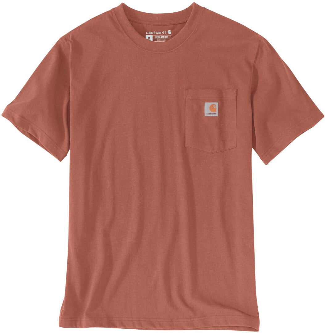 Carhartt Relaxed Fit Heavyweight K87 Pocket T-Shirt brown M Figure 1