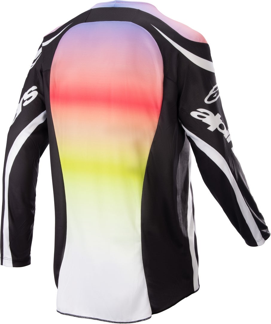 Alpinestars Racer Semi Motocross Jersey black/red/yellow M Figure 2