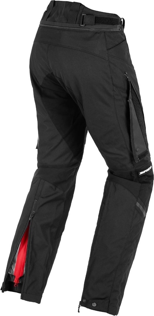 Spidi 4 Season Evo H2Out Motorcykel tekstil bukser Sort/sort Short M Figur 3
