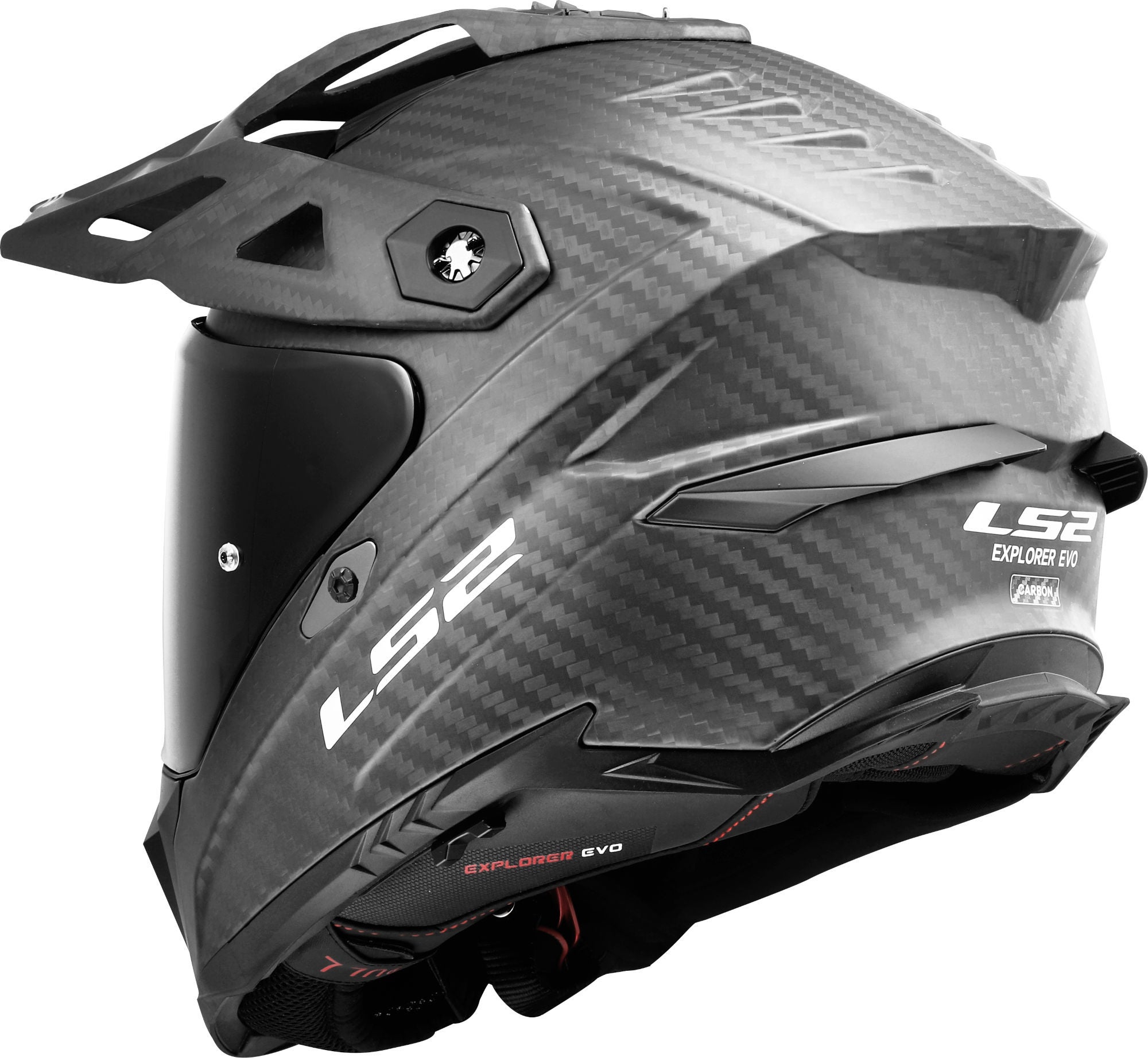LS2 MX707 Explorer Evo Carbon Cască Enduro Carbon matt S (55/56) Figura 4