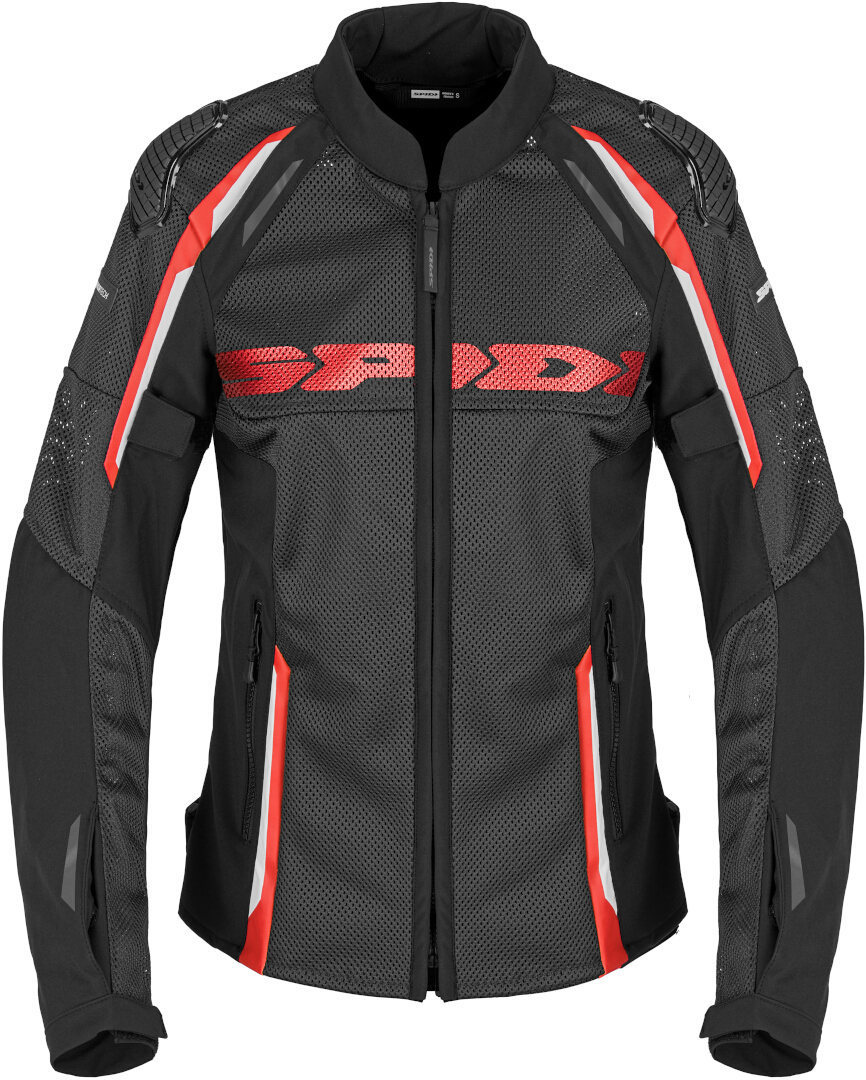 Spidi Race Warrior 2 Net Dames Motorfiets Textiel Jas Rood S Figuur 2