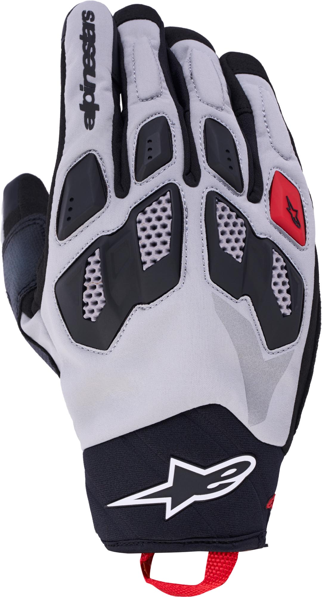 Alpinestars Maxdura Drystar wasserdichte Motorrad Handschuhe hellgrau/schwarz 2XL Abbildung 1