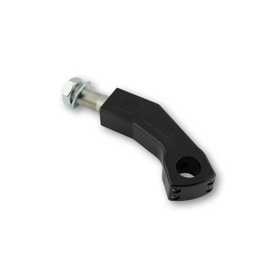 Suporte do guidão Ritz Alu Riser, estilo curvo, polido, 120 mm, 1 polegada, com duto de cabo Artigo principal Figura 1