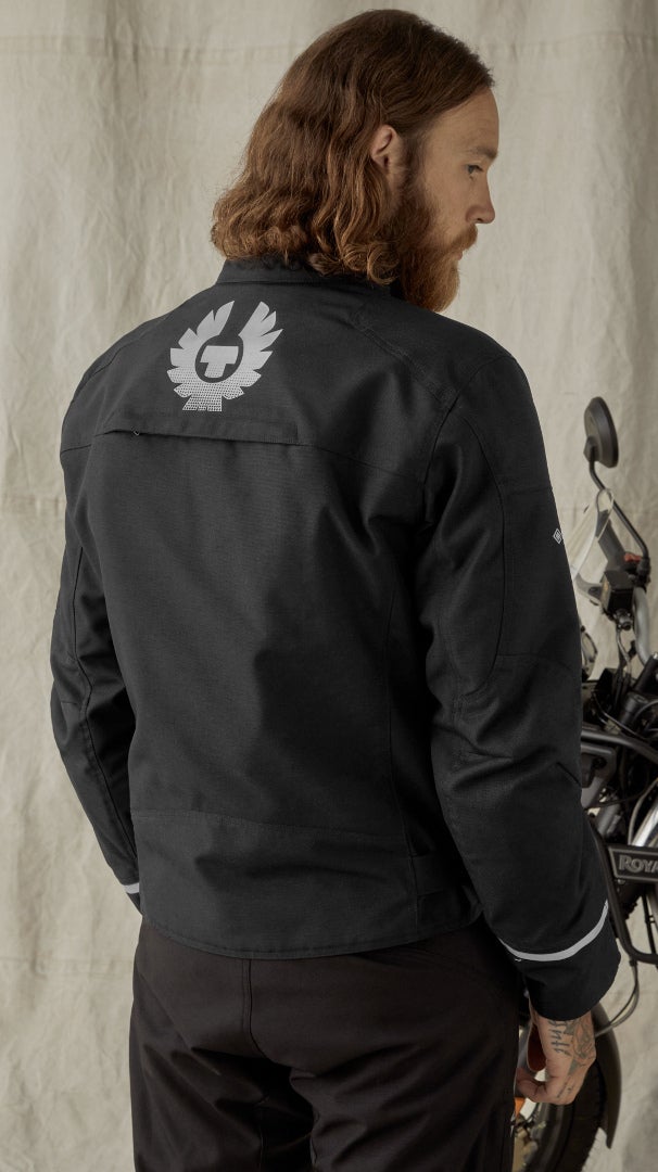 Belstaff Highway 오토바이 섬유 재킷 검정 XL 그림 2