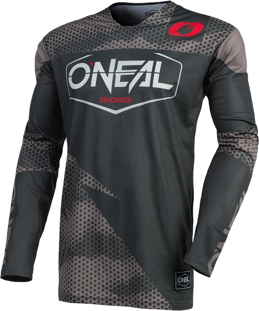 Oneal Mayhem Covert Motocross Jersey dunkelgrau/hellgrau M Abbildung 1