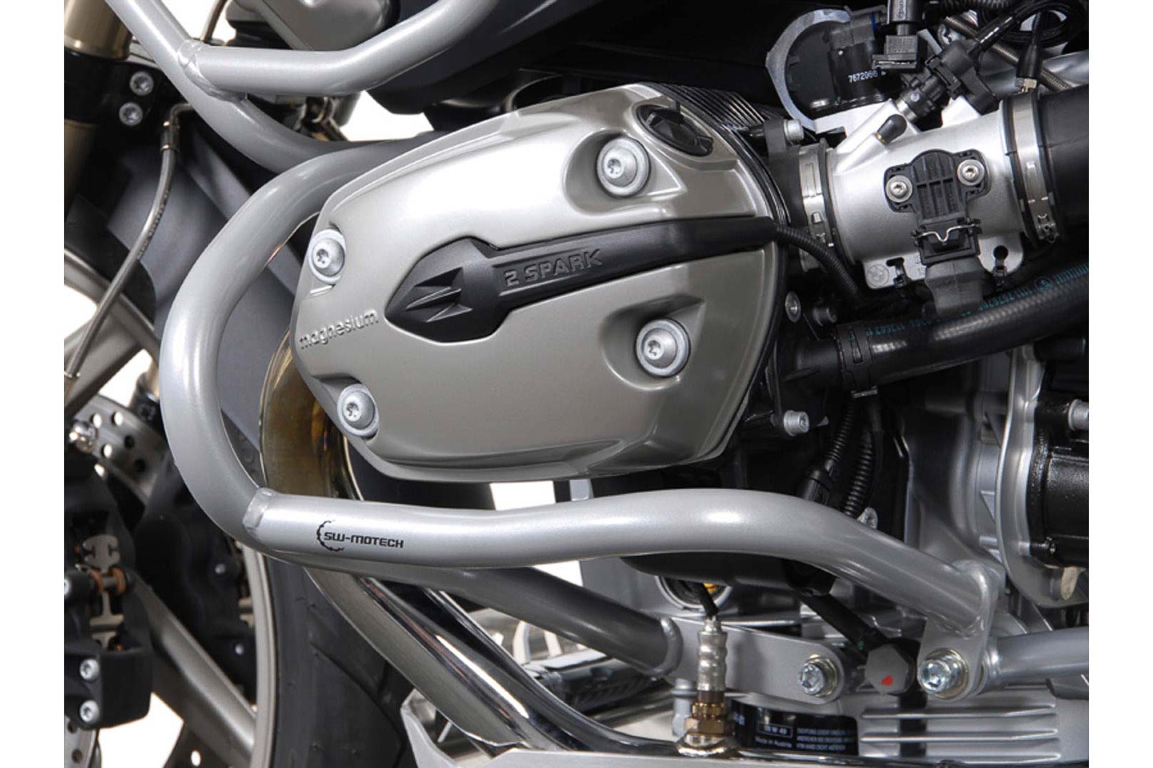 SW-Motech Crash bar - Silver. BMW R 1200 GS (04-12). Figur 3