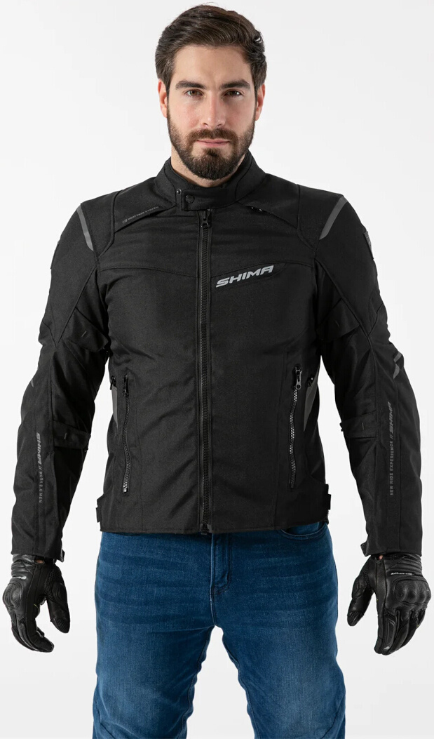SHIMA Rush 2.0 waterproof Motorcycle Textile Jacket black 4XL Figure 3