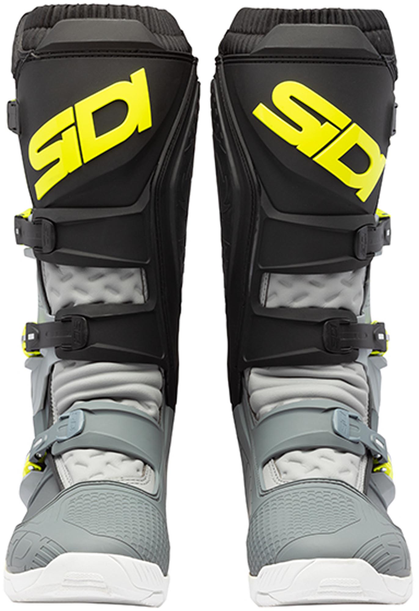Sidi XPower SC Bottes de motocross gris/jaune 40 Figure 2
