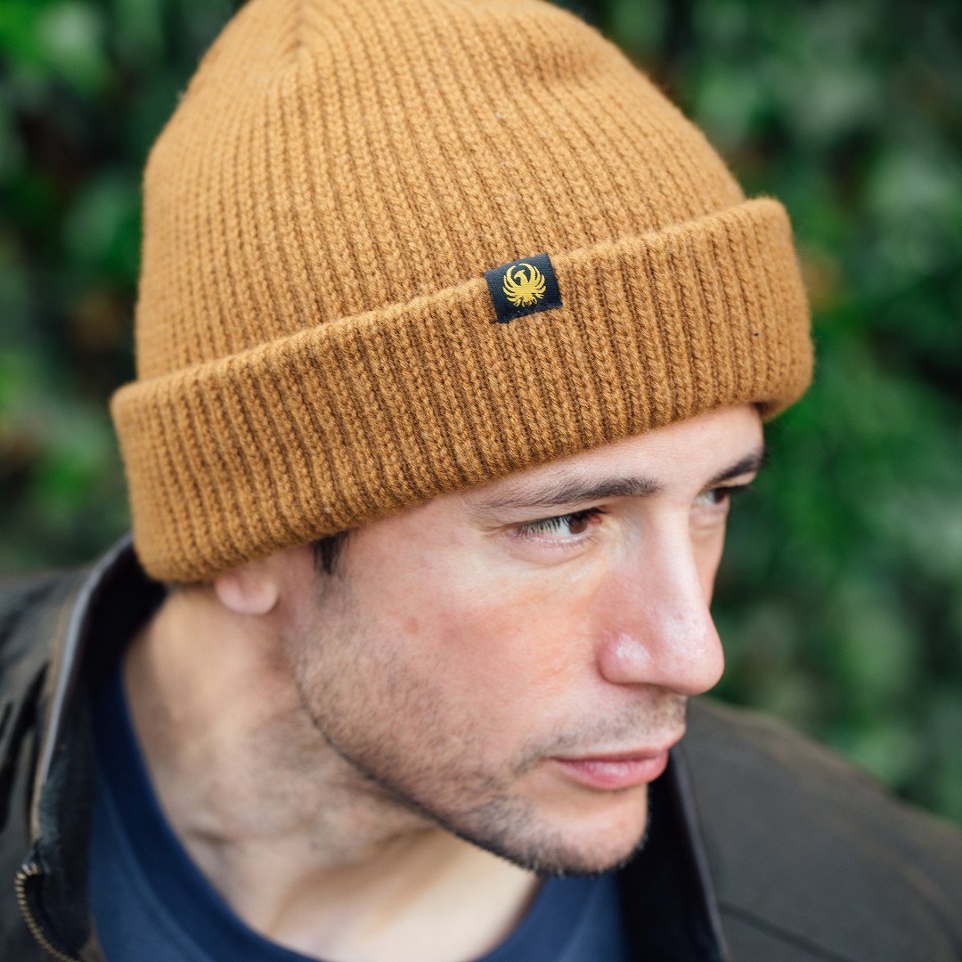Merlin Moseley Merino Beanie portocaliu Figura 4
