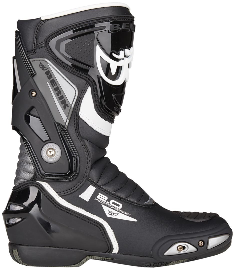Berik Shaft 2.0 Motorcycle Boots black/grey/white 43 Figure 5