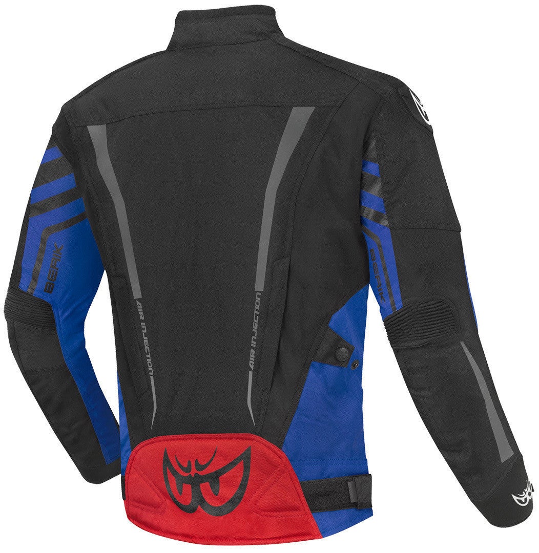Berik Nardo Evo Waterproof Motorcycle Textile Jacket black/red/blue 54 Figure 2