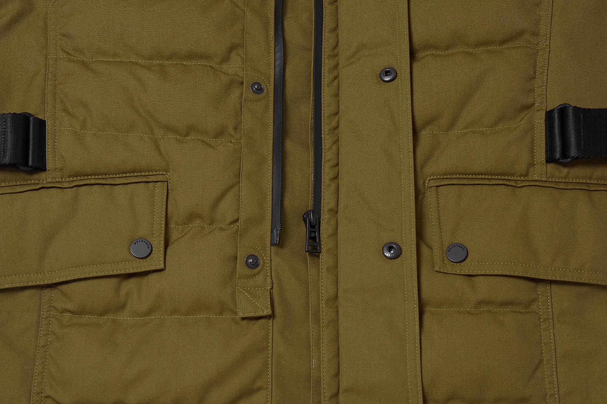 Belstaff Calder waterproof Motorcycle Textile Jacket olive L Figure 4